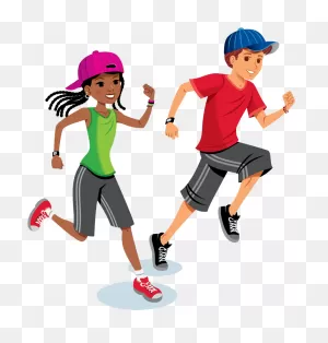 Kids Running Smaller - Exercise Completion Certificate Clipart ClipartFlare.com 
