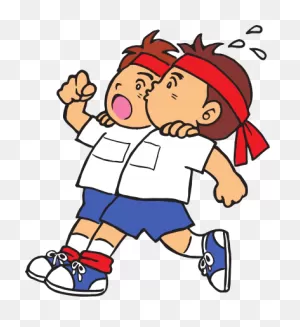 Kids Running Clip Art Image - Clipsafari