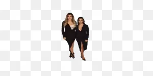 Kim Kardashian And Khloe Kardashian (Duo) Mini Celebrity Cutout