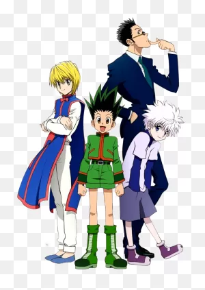 Gon #killua #kurapika #leorio #hxh #hunterxhunter - Hunter X ClipartFlare.com 