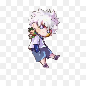 Killua And Tiny Gon Alg - Illustrations Art Street