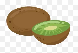 Kiwi Clipart Half - Kiwi Clip Art - Png Download - Large Size Png ClipartFlare.com 