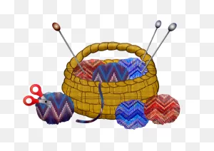 Basket Of Yarn Knitting Crochet - Free Image On ClipartFlare