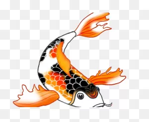 Koi Fish Clipart Draw In Color - Clip Art Koi Fish - Png Download ClipartFlare.com 