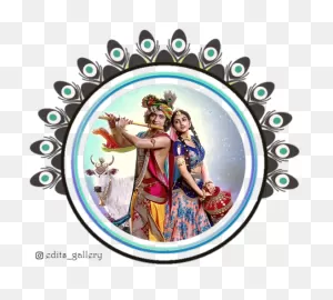 Edited By Barble - Radha Krishna Star Bharat Transparent Png ClipartFlare.com 
