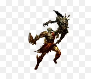 Download Hd Characters Giant Bomb Latest - Kratos God Of War 1 ClipartFlare.com 