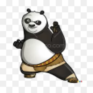 How To Draw Po, Kung Fu Panda