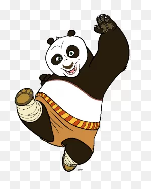 Kung Fu Panda Clip Art | Cartoon Clip Art
