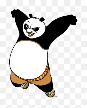 Kung Fu Panda Clip Art | Cartoon Clip Art