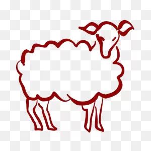 Red Lamb Png, PNG-WebP Clip Art For Web - Download Clip Art, Png Icon Arts