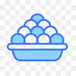 Ladoo Dish, Ladoo, Diwali, Laddu, Sweet, Delicious, Tasty Icon ClipartFlare.com 