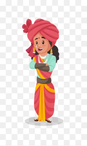Best Premium Laxmi Bai Illustration Download In Png & Vector Format