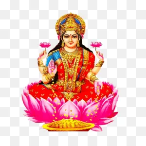 Lakshmi Gold Transparent Png - Stickpng