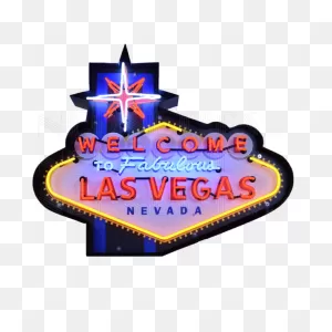 Welcome To Fabulous Las Vegas Neon Sign In Shaped Steel Can