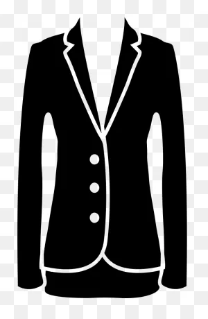 Jacket Elegant Feminine Black Clothes For Business - Ladies Suits ClipartFlare.com 