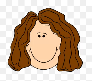 Smiling Brown Hair Lady Clip Art At ClipartFlare ClipartFlare.com - Vector Clip Art ClipartFlare.com 