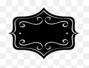 Label Tag Black Image - Logo Kosongan Vector Clipart - Full Size ClipartFlare.com 