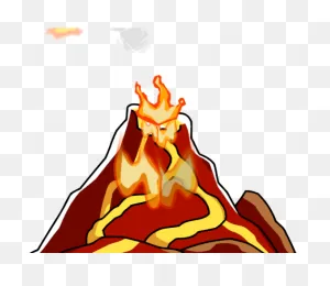 Volcano Clipart Underwater Volcano - Volcano Lava Transparent ClipartFlare.com 