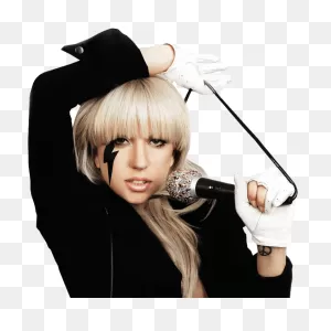 Music Stars - Lady Gaga 2008 The Fame Clipart - Large Size Png ClipartFlare.com 