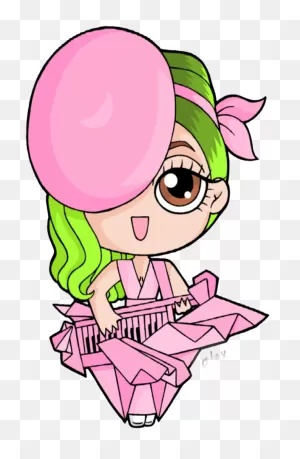 Mq Pink Ladygaga Princess Chibi - Lady Gaga Clipart - Full Size ClipartFlare.com 