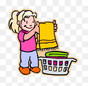 Free Laundry Clipart Clip Art Image Of - ClipartFlare