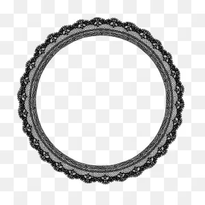 Lace Frame Border - Free Vector Graphic On ClipartFlare