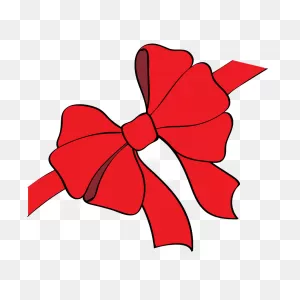 Lazo Rojo De Navidad Clipart. Dibujos Animados Descargar Gratis ClipartFlare.com 