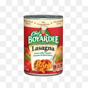 Lasagna Can | Chef Boyardee