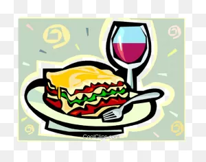 Lasagna Royalty Free Vector Clip Art Illustration -Vc009857 ClipartFlare.com 