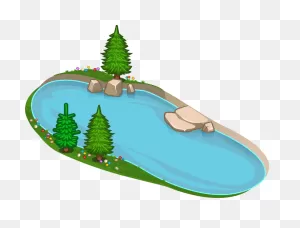 Transparent Background Lake Clip Art - Png Download - Full Size ClipartFlare.com 