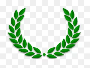 Green Laurel Wreath Clip Art Image - Clipsafari