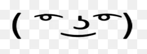 Lenny Face Meme - Lenny Face Clipart - Large Size Png Image - ClipartFlare