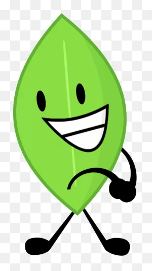 Bfb Leafy Intro Pose Bfdi Assets By - Portable Network Graphics ClipartFlare.com 