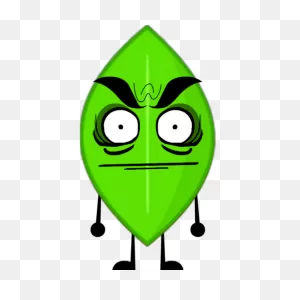 Green Evil Leafy | Object Shows Community | ClipartFlare