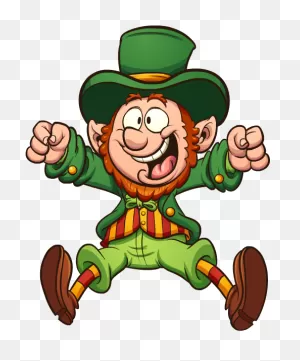University Stickers Messages Sticker-6 - Happy Leprechaun Clipart ClipartFlare.com 