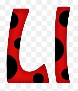 Flores Y Letras Para Decoupage - Ladybug Letters - (1048X1000) Png ClipartFlare.com 