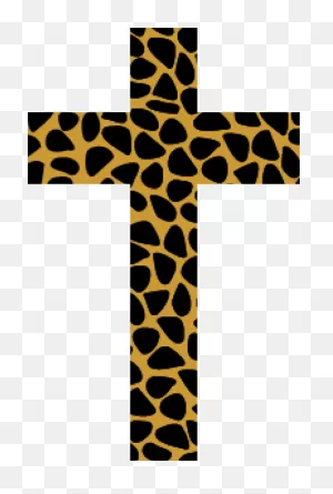 J - A - Z - E Attire Leopard Print Cross - Leopard Print Cross ClipartFlare.com 