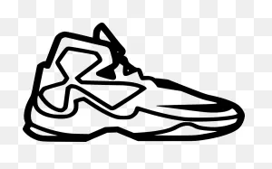 Lebron James Shoes Drawing - Draw Lebron James Shoes Clipart ClipartFlare.com 