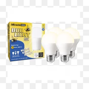 Satco S9845 Led A19 Bulb - 9A19/cl/led/e26/27K/120V
