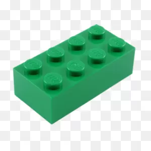 Lego Brick 2 X 4 3001 15589 54534 Green The Daily Brick Lego ClipartFlare.com 