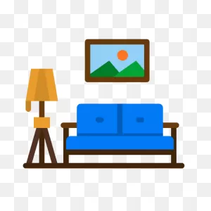 Living Room - Free Furniture And Household Icons