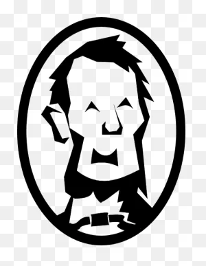 Abraham Lincoln Outline - ClipartFlare