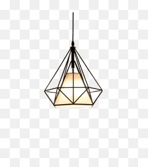 Nyarbe Black & White Hanging Light Fixture Black And White