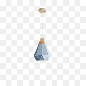 Nejmes Blue Hanging Light Fixture Kit