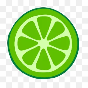 Lime Slice Clipart - Clipart Suggest