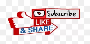 Youtube Subscribe Button Transparent Background - Like And ClipartFlare.com 