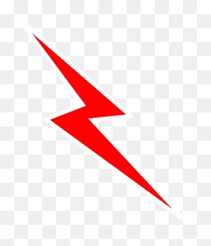 Red Lightening Bolt Clip Art At ClipartFlare ClipartFlare.com - Vector Clip Art Online ClipartFlare.com 