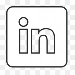 Edged Blank Linkedin Graphic - Linkedin Logos | Free Graphics ClipartFlare.com 