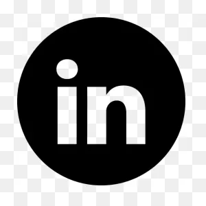 Linkedin, Black, Logo Free Icon Of Social Icons