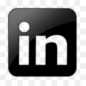 Linkedin Clipart Linkedin Logo - Linkedin Logo Zwart Wit - Png ClipartFlare.com 